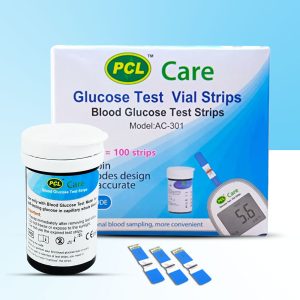 PCL Care Glucose Test Strips for Accurate Blood Sugar Testing at Home