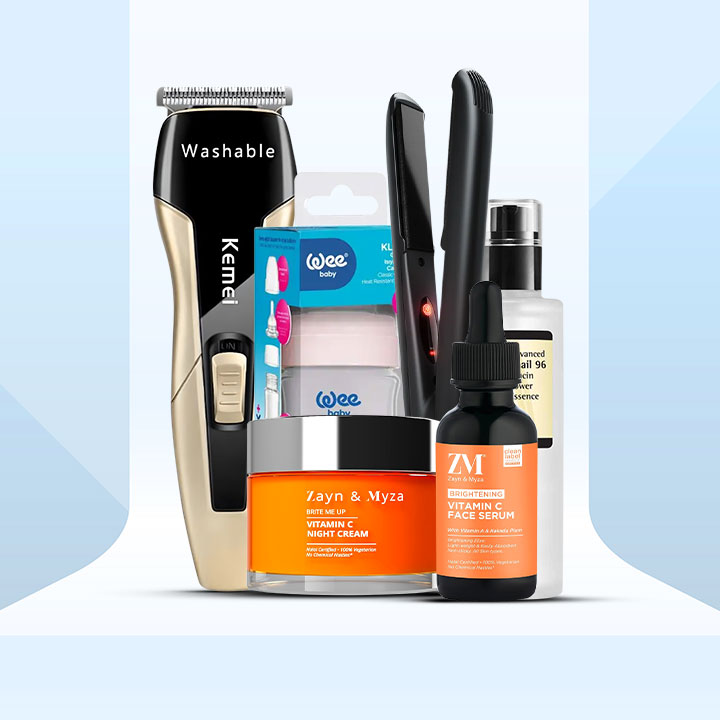 Personal care and baby essentials products ensuring gentle skin protection and daily health care.