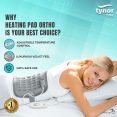 Tynor Heating Pad Ortho electric heat therapy pad for back, neck, shoulder, and joint pain relief, soft fabric, adjustable temperature, safe home use