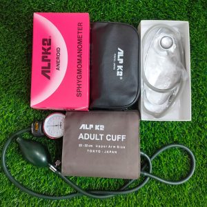 ALRK2 Blood Pressure Machine and Premium Stethoscope Combo Pack for blood pressure and health monitoring