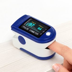 Fingertip Pulse Oximeter LK-87 digital device for measuring blood oxygen saturation and pulse rate