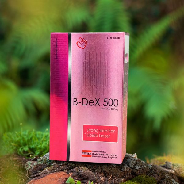 B-Dex 500 Ayurvedic herbal tablets by Bexter Pharmaceuticals for male wellness support