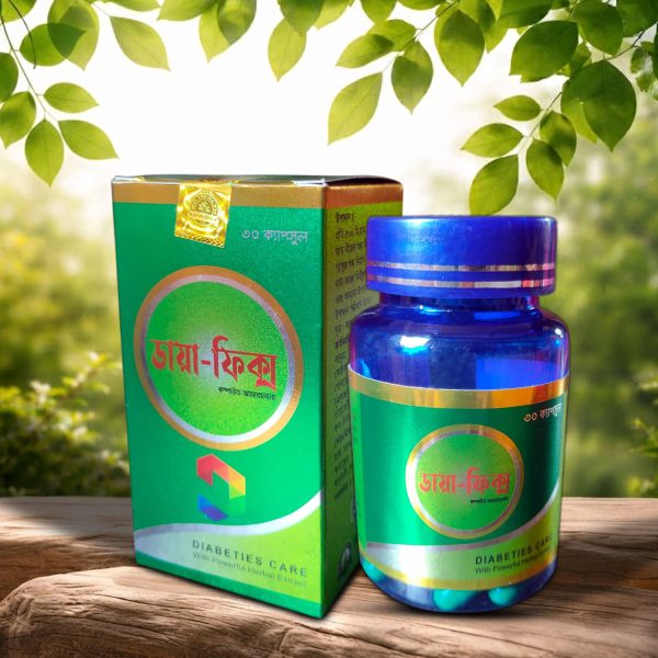 DIA-FIX Compound Jambolana herbal capsules 30 capsules for diabetes care
